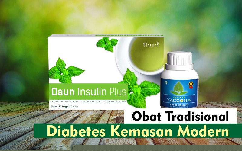 Obat Tradisional Diabetes Kemasan Modern